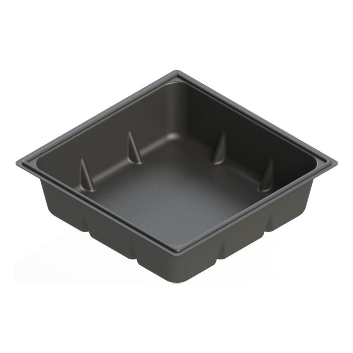 70 Gallon Reservoir Black Square