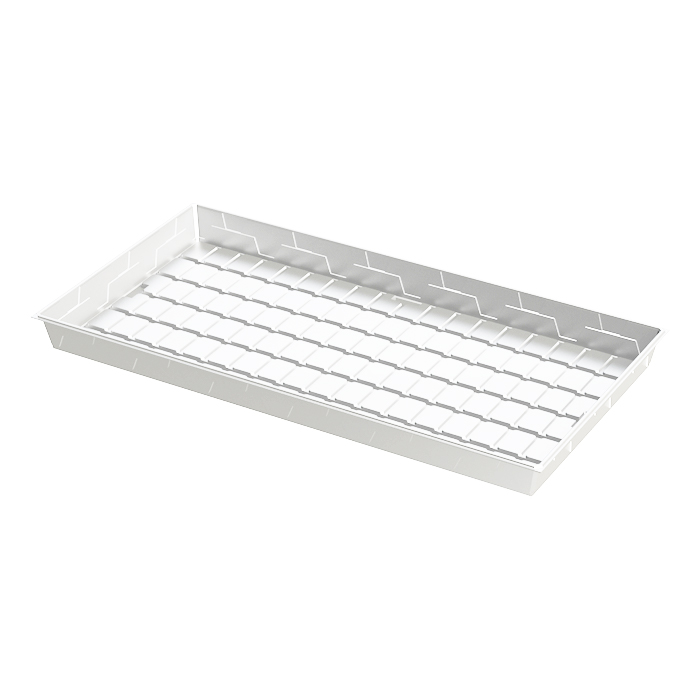 4'x8' Premium ID 6.5mil Tray - White