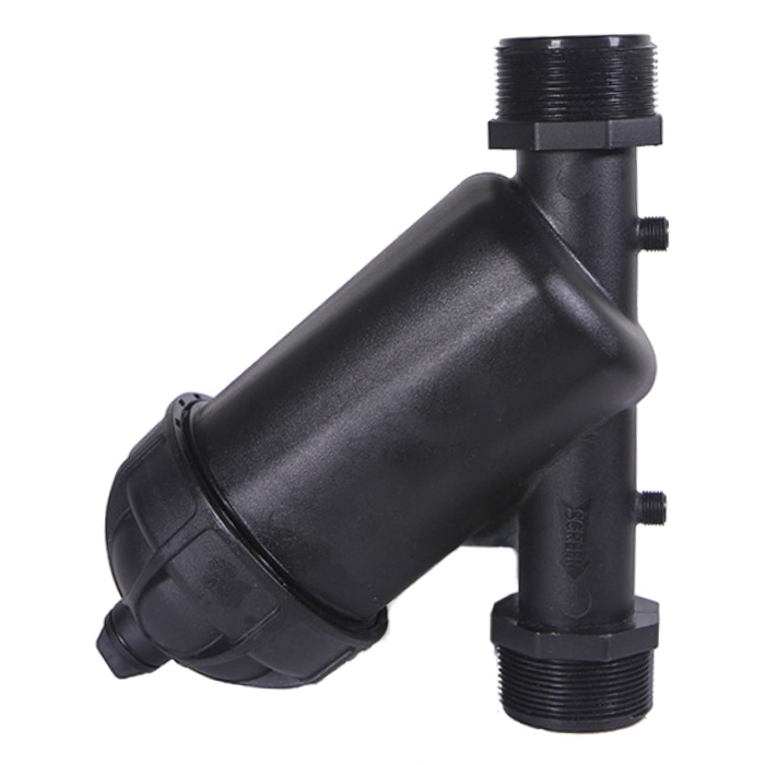 GROW1 Manual Disc Filter 1" MPT X MPT 120 Mesh 1-26 GPM
