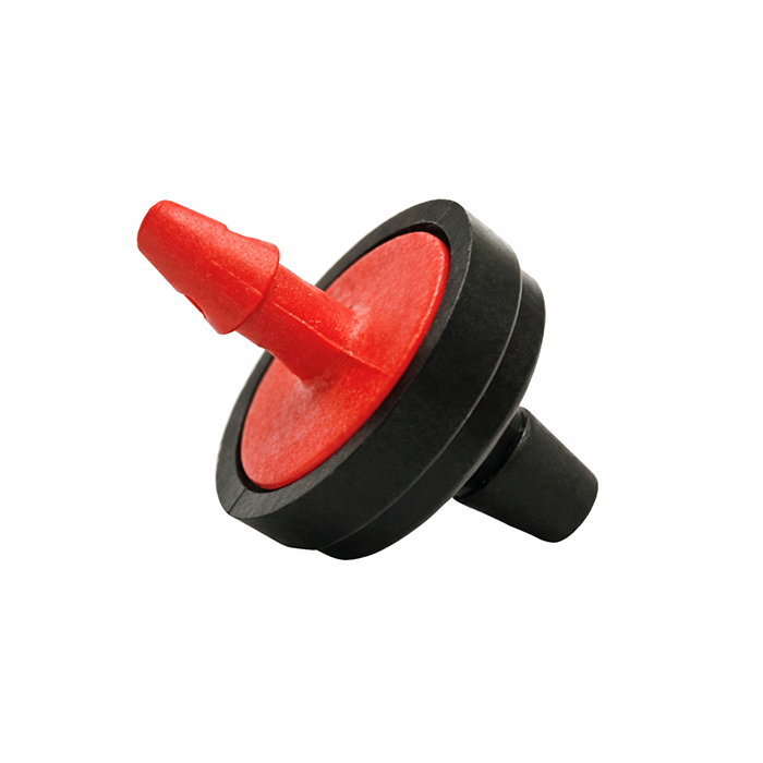 GROW1 Pressure Compensating Dripper 0.5GPH Black/Red (25pcs/Pack)