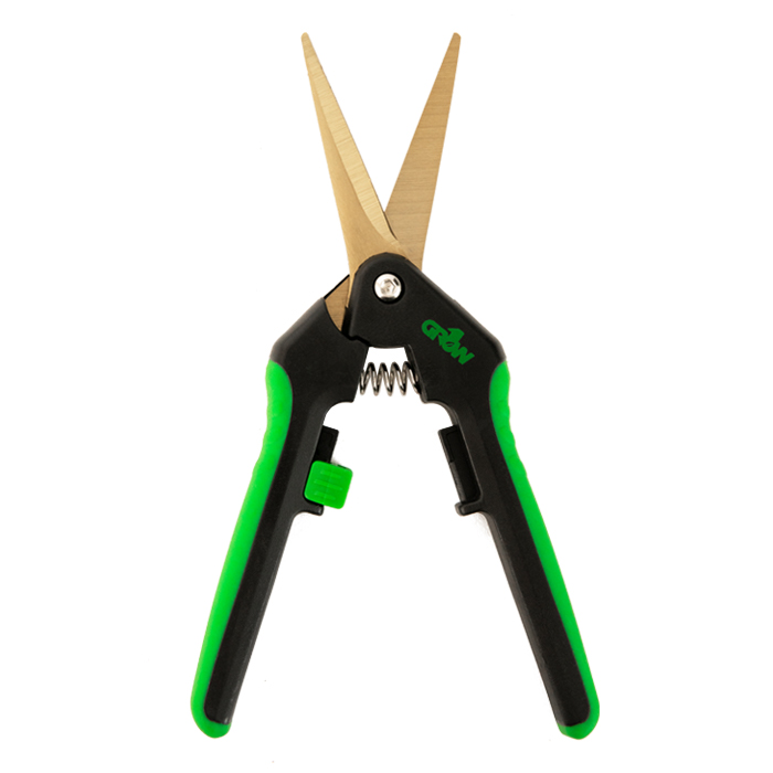 Grow1 Titanium Trimming Shears; 3 1/4" Straight Blade scissors