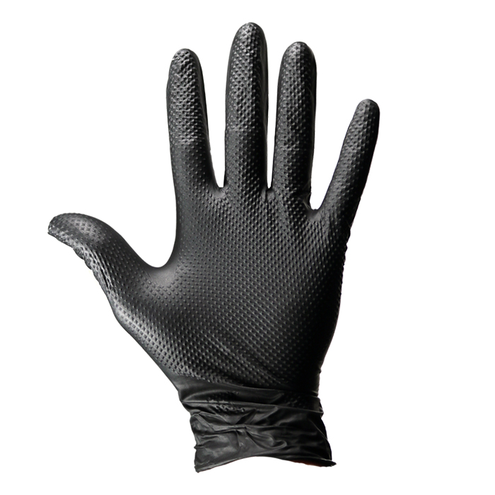 Dirt Defense 6mil Diamond Grip Nitrile Gloves XL (100pcs/Box)