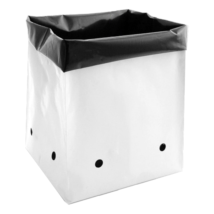 GROW1 PE Grow Bags Black & White 30 Gallon (10pcs/Pack)