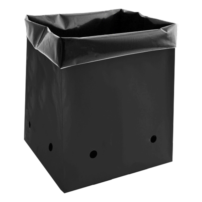 GROW1 PE Grow Bags Black 10 Gallon (25pcs/Pack)