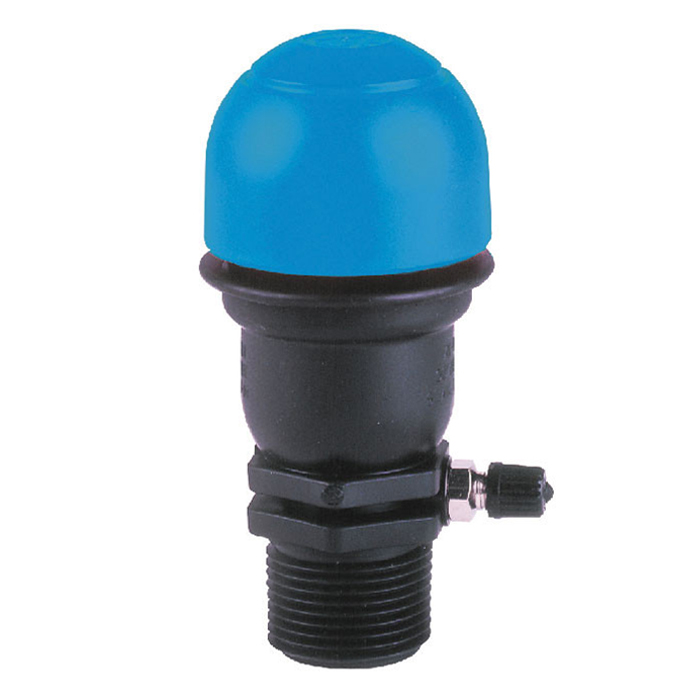 Netafim Guardian Air & Vacuum Relief Vent w/ Shrader Valve 3/4in MPT 150PSI