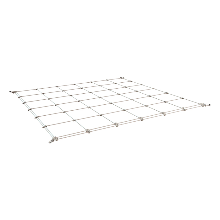 GROW1 Grow Tent Flexible Trellis Netting 3ft x 3ft 4in+6in Holes (2 Pack)