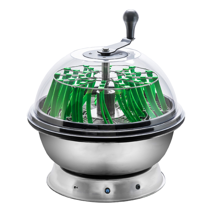 16" Motor Driven Bowl Trimmer w/ Clear Top