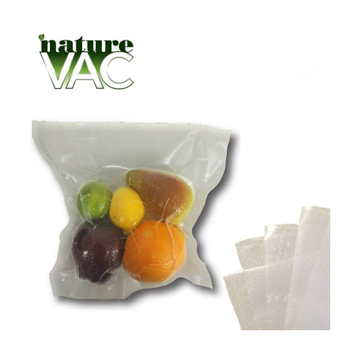 NatureVAC 11x24 Precut Vacuum Seal Bags All Clear (50-pack)