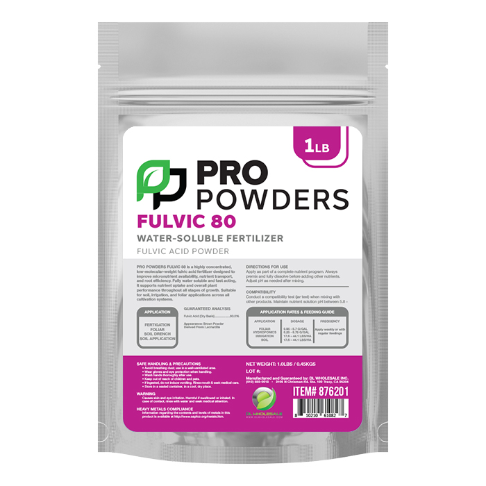 Pro Powders Fulvic 80 1lb