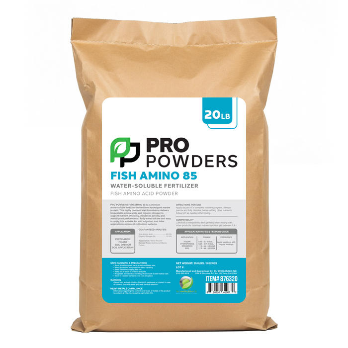 Pro Powders Fish Amino 85 20lbs