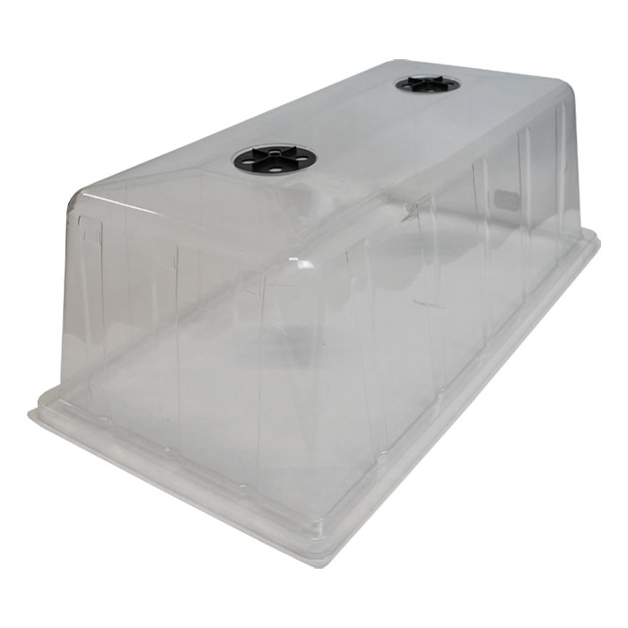 GROW1 8 Humidity Propagation Dome w/ Vents (10" x 20" x 8.25")