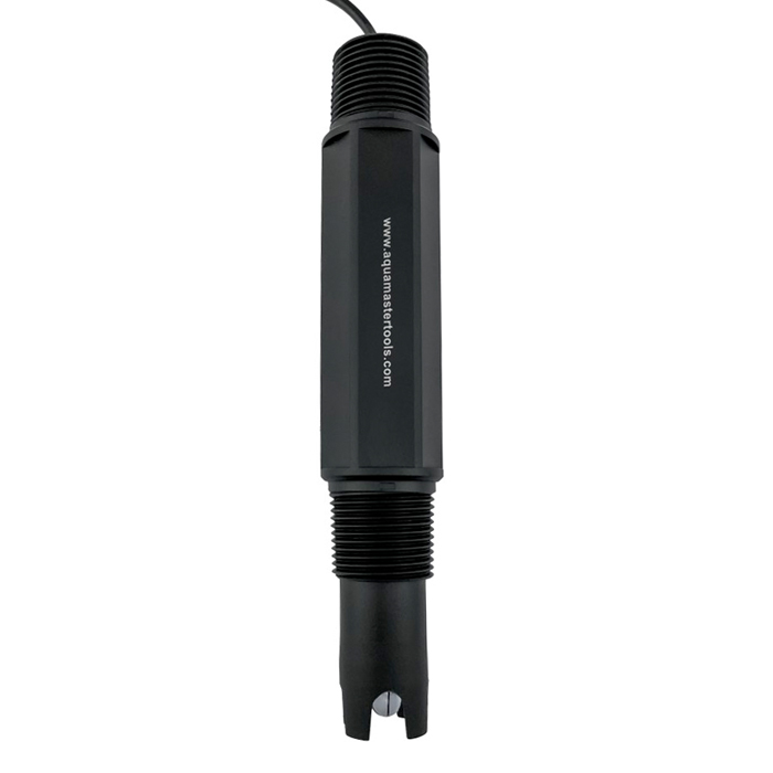 Aqua Master Tools Industrial 6 Bar Inline pH Electrode w/ 3/4in Male Thread and BNC Connector