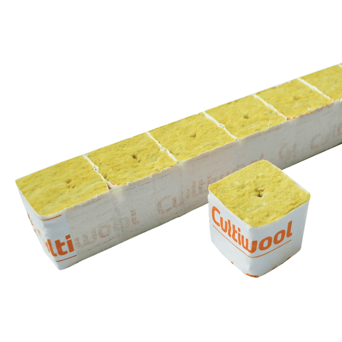Cultiwool 1.5" x 1.5" x 1.5" Cubes w/ Shrinkwrap (Case of 2;250 Pieces)