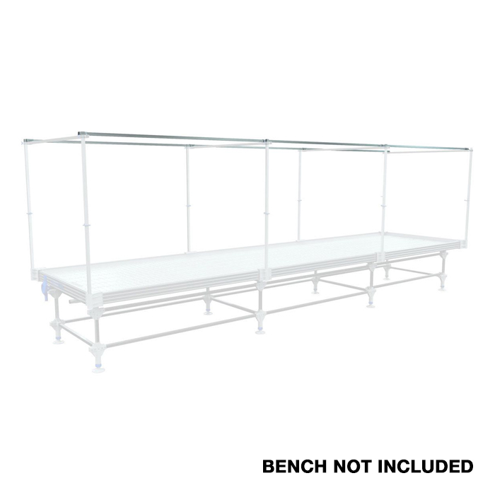 Trellis Box E Galvanized steel 6.5ft long Horizontal Trellis Side Bars and connectors (4 count/box)