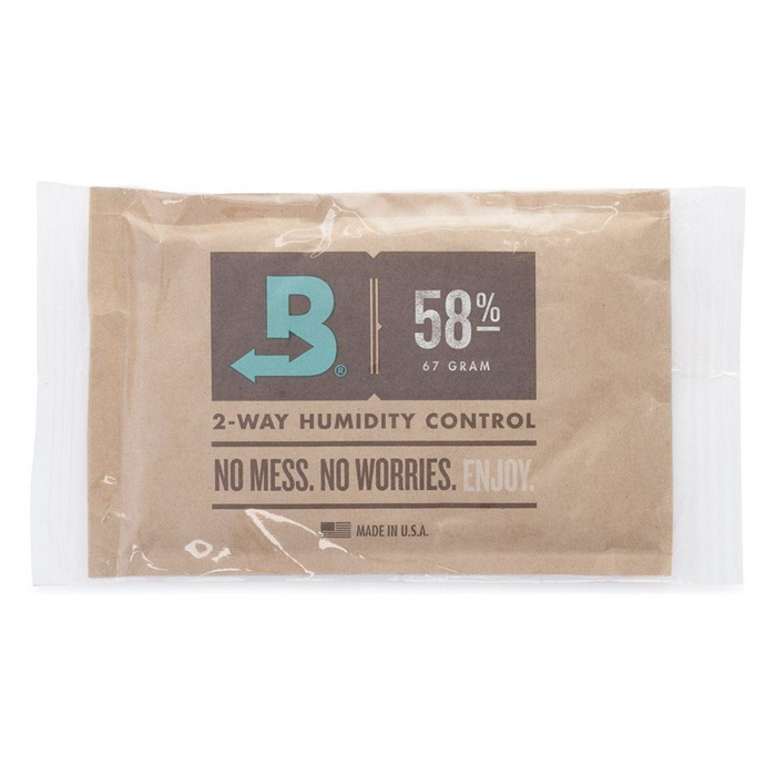 Boveda 2-Way Humidity Control Pack 58% 67g Individually Wrapped (12 Pack)