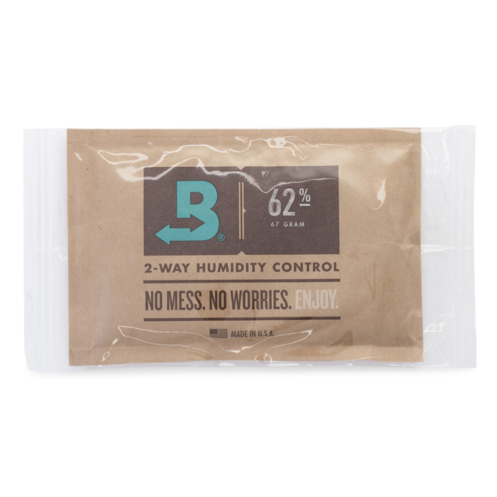 Boveda 2-Way Humidity Control Pack 62% 67g Individually Wrapped (100pcs/Case)