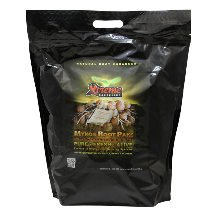 Xtreme Gardening MYKOS ROOT PAKS 500 ct 2/cs (Special Order Only)