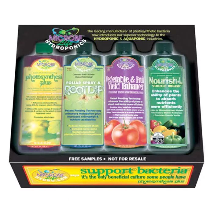 Microbe Life Hydroponics Sample Kit (California Approved)