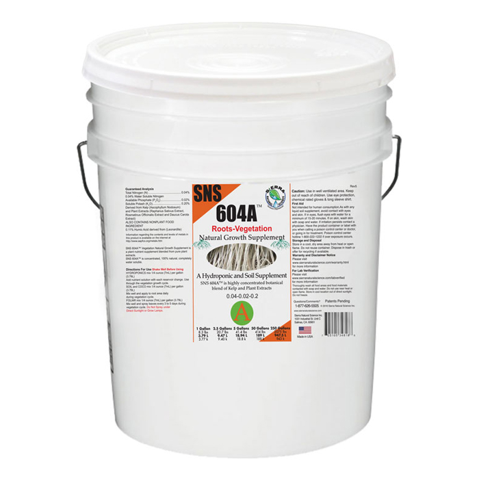 SNS 604A Growth Stimulator Concentrate 5 Gallon