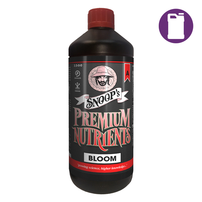 Snoop's Premium Nutrients Bloom A Circulating 5ltr 3.5-0-0