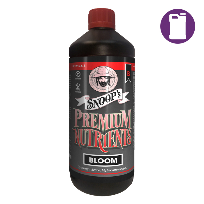 Snoop's Premium Nutrients Bloom B Coco 10ltr 0.3-2.5-5.8