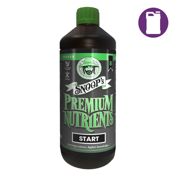 Snoop's Premium Nutrients Start B 1ltr 0-2.6-4.3
