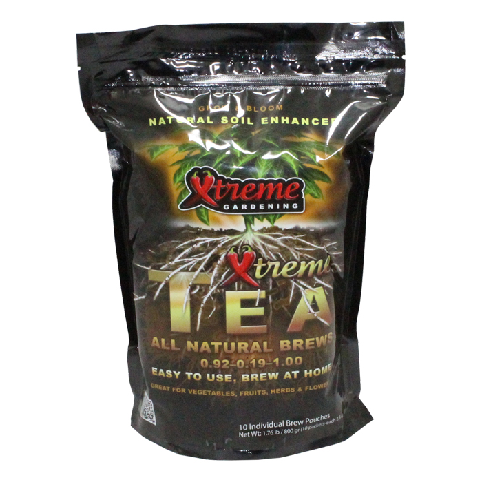 Xtreme Gardening Xtreme Tea Brews compost tea 80g (5 gal) 10 ct 6/cs