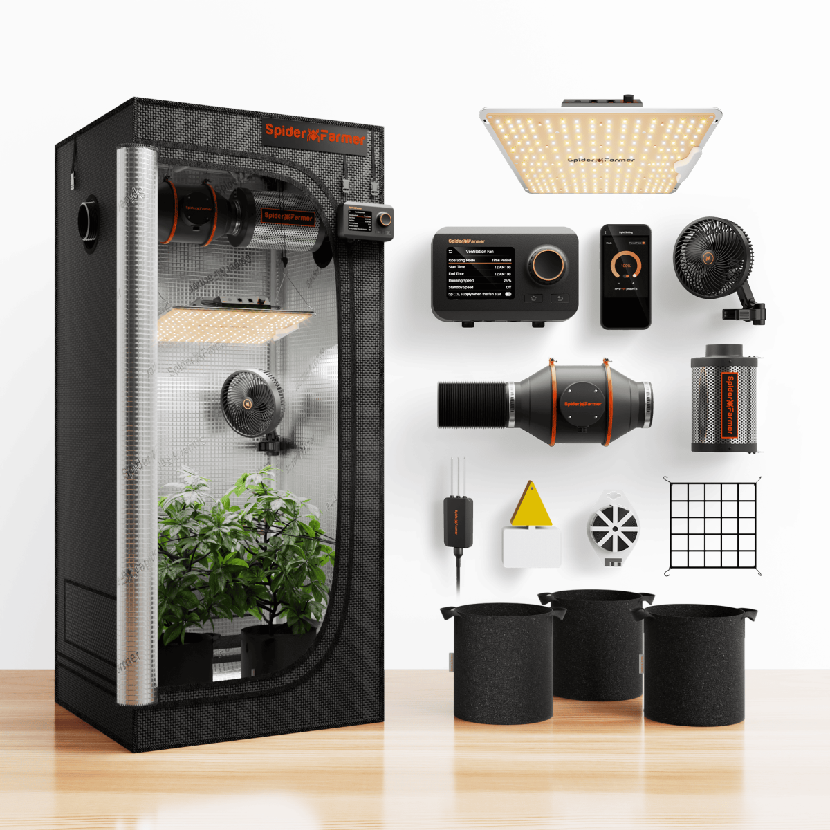 2′×2′×5′ grow tent