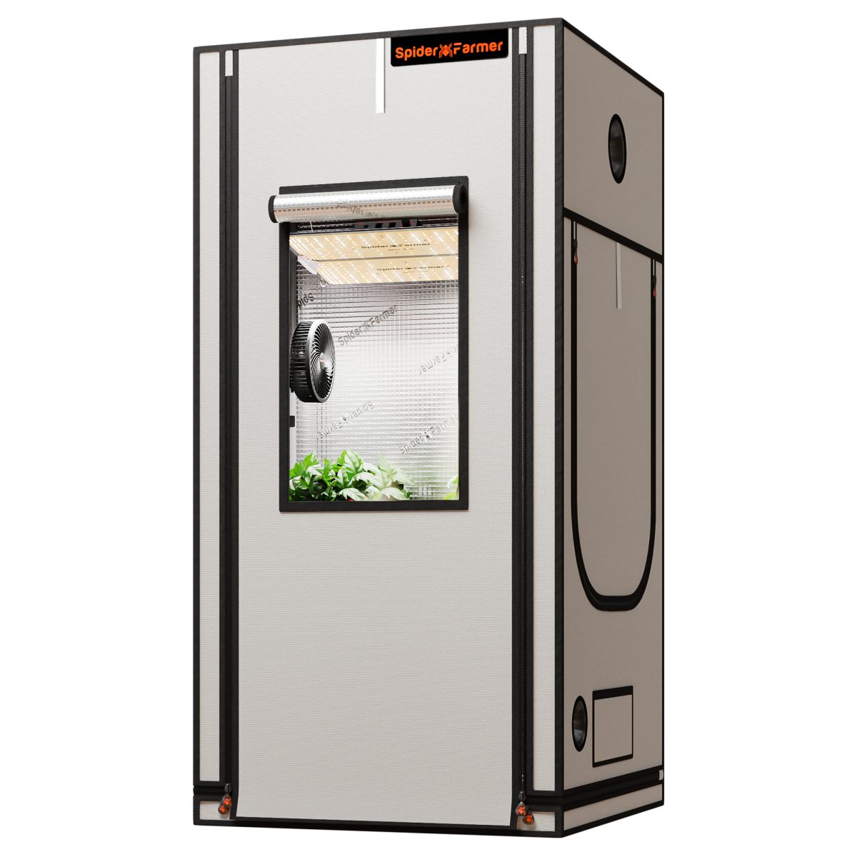 3x3x6 White Pro Grow Tent