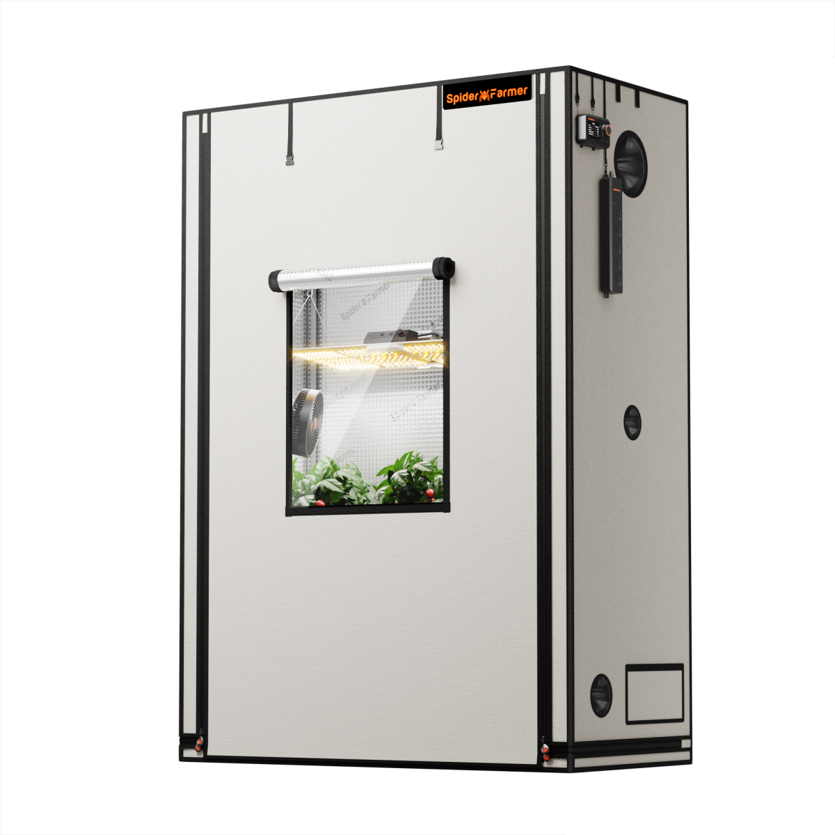 2x4x6.5 White Pro Grow Tent