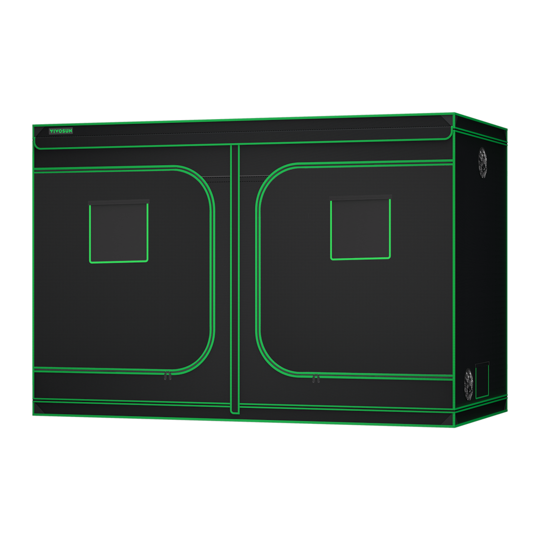 Grow Tent 5x10 S105, 12-20 Plants Use, 600D Light-proof Oxford, 60″ x 120″ x 80″, For Indoor Plants Growing