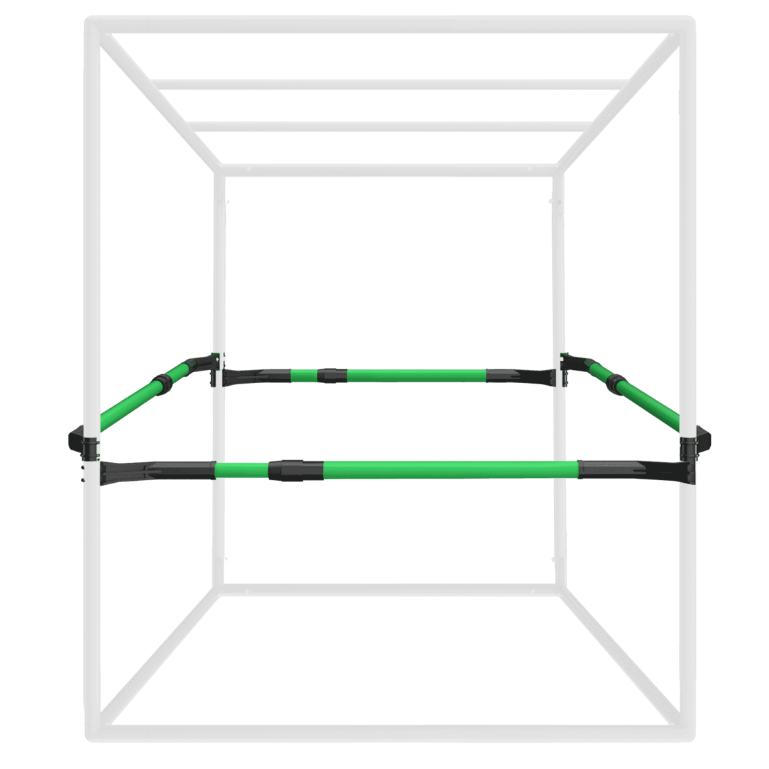 Grow Tent High CFM Kit, Suitable for 2’×2’, 2.3’×2.3’, 2.7’×2.7’, and 3’×3’ Tents, 24"-36" Adjustable