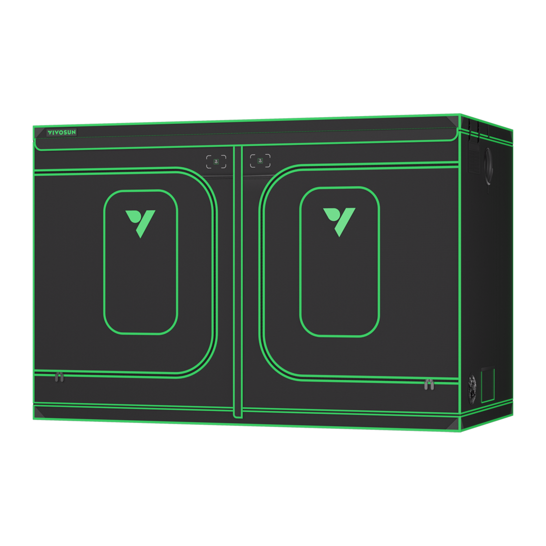 Grow Tent Pro 5x10 P105, 12-20 Plants Use, Large Front Window, 60″ x 120″ x 80″, For Indoor Plants Growing