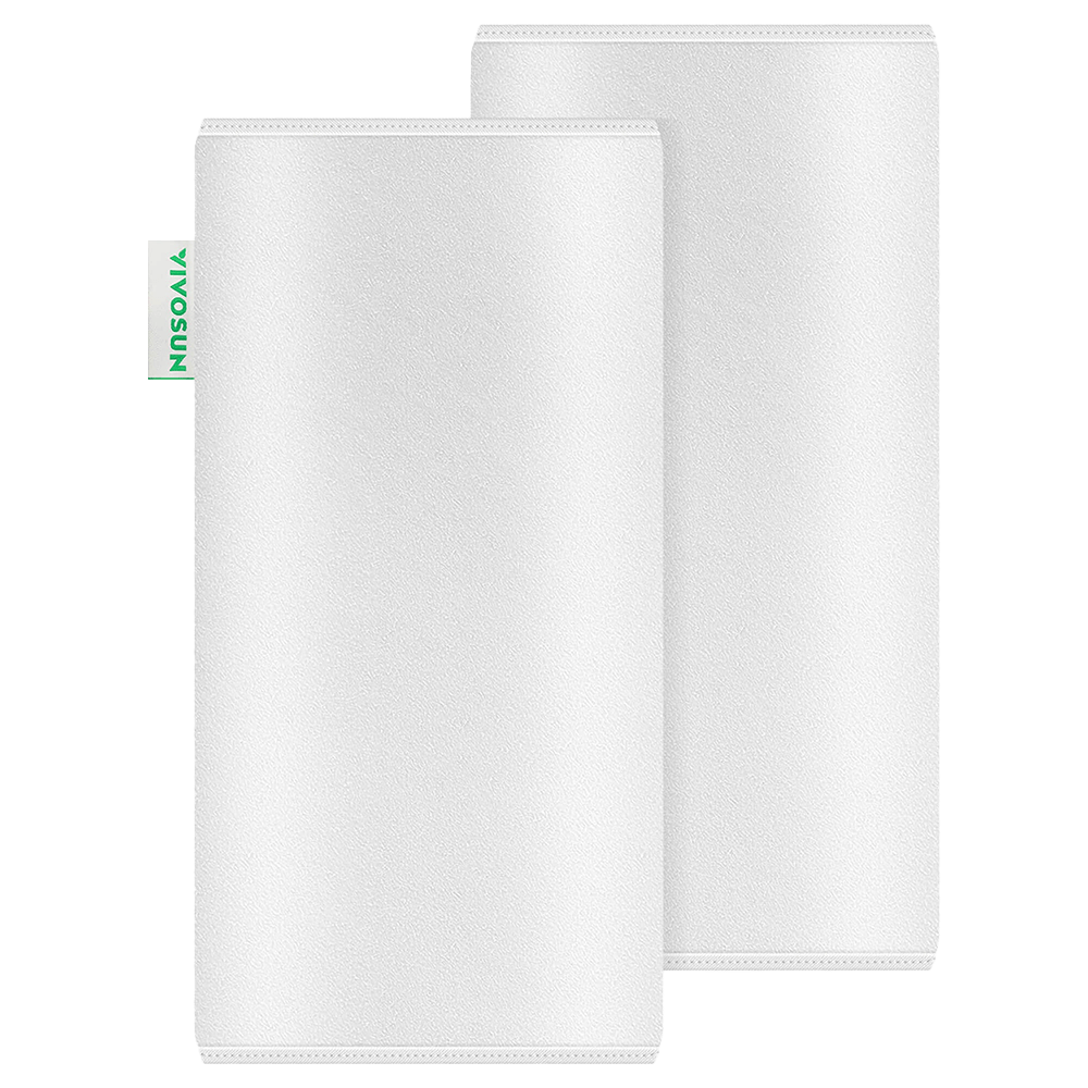 6 Inch Prefilter for 6" Carbon Filter, White, 2 Pack