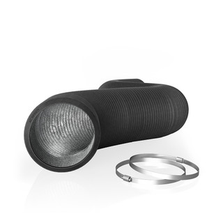 Flexible Ducting 10", Durable Four-Layer Aluminum 8' Long