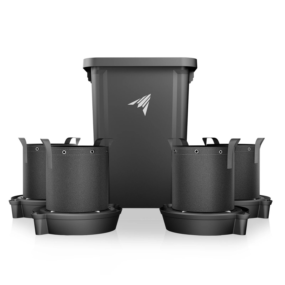 AC Infinity Self-Watering System, 4-Pot Kit w/ 13 Gallon Portable Reservoir