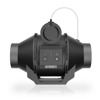 Automatic Duct Booster Fan 4” with Pressure Switch and Speed Controller