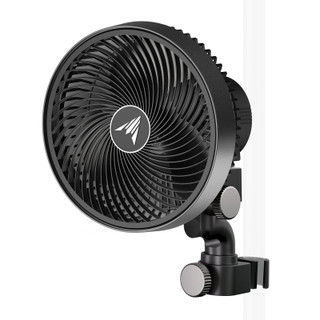 CLOUDRAY S6, Grow Tent Clip Fan 6" with 10 Speeds and Dynamic Wind