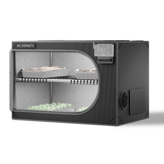 CLOUDLAB Advance Propagation Grow Tent, Support Bars and Shelf Racks 24" x 24" x 36"