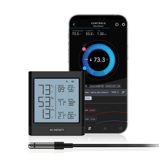 Smart Thermo-Hygrometer B1 with 12' Sensor