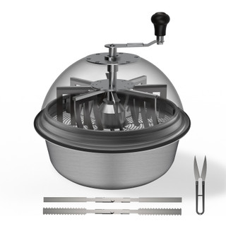 Bud Bowl Trimmer 16", Twist Spin Cut with Clear Visibility Dome