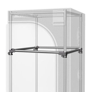 Heavy-Duty Mounting Bars for 2x2 Grow Tents, High Airflow CFM Kit
