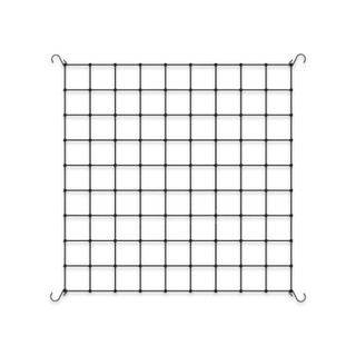 Grow Tent Trellis Netting 3x3', Flexible Elastic Cords