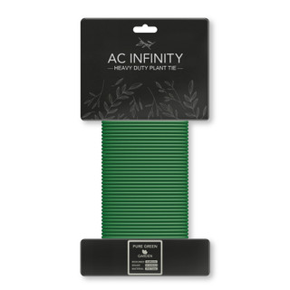 Heavy-Duty Twist Ties, Thin Rubberized Texture, 10m